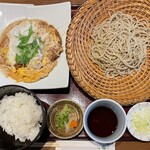 そば匠 やぶいず - ランチのかつ煮セット