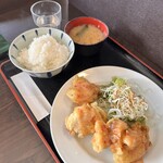 ビバーチェ食堂 - 鶏天のチリマヨ定食