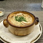 洋食の店　みしな - オニオングラタンスープ