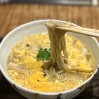 浅草 ひら山 - ⑤ゆば山椒玉子とじ1500円