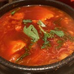 ユッケ 焼肉 生サムギョプサル 手打ち冷麺 ハヌリ - 