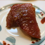 すし 浅尾 - 25年12月　鰹北海道山山葵醤油づけ