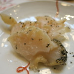 すし 浅尾 - 25年12月　ツブ貝　塩・胡椒