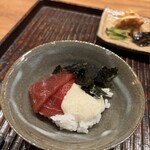 おが和 - マグロ漬けととろろ