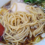 Menya Sakigakeboshi - 麺のアップ