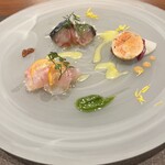 Kumazawa - あん肝、ブダイ、サバ