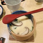 千寿司 - 茶碗蒸し