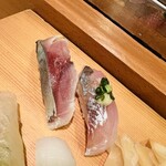 千寿司 - 〆鯖・しまあじ