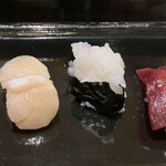 Sushi Haru - 白エビ美味しい