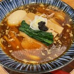 Mendokoro Aono - 特製醤油ラーメン