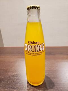 Unagi No Naruse - 【オレンジジュース】２５０円　昔懐かしい瓶でご用意しております。