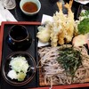 信州蕎麦の草笛 - 海老天ざる蕎麦