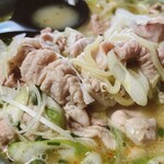 軽食もりむら - もつ煮ラーメン⑥