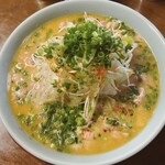 軽食もりむら - もつ煮ラーメン①