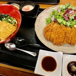 れすとらん北齋 - ロースかつとうどん膳