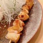 木挽町 とも樹 - 北寄貝と本ミル貝の柱と紐の炙り