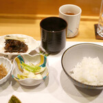 新ばし 星野 - 「飯物」