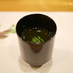 新ばし 星野 - 「先付」温かい小椀