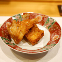 新ばし 星野 - 「揚物」天然とら河豚の唐揚げ