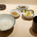 新ばし 星野 - 「飯物」