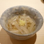 新ばし 星野 - 根芋の吉野葛煮