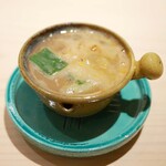 新ばし 星野 - 「鍋物」蛤の土手鍋