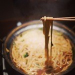 もつ鍋 やましょう - シメのちゃんぽん麺