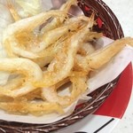 プレミアム海王 - 寿司は微妙だが、白エビの唐揚げは旨い。