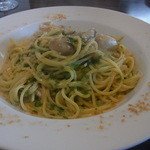 パッキア・ディ・マーレ - カキと生海苔のクリームスパゲティ