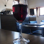 パッキア・ディ・マーレ - ２００円追加で飲み物をグラスワインの赤に変えてくれます