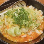 古潭  - 赤あんかけ菜々麺②