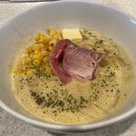 らぅめん考房 ありがた屋 - 「味噌コーンクリームらぅめん(1,100円)」