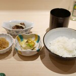 新ばし 星野 - 「飯物」