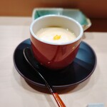 鮨 奥 - フグ入り茶碗蒸し