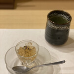 鮨乃悠家 - 梅酒のゼリー