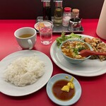 南海飯店 - 春巻定食