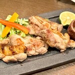 旬彩 かづ - 鶏の照り焼き（お刺身の代わりに…）