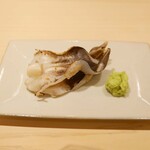 新ばし 星野 - 「造り」鳥貝炙り