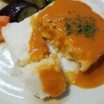 キッチン ブルー グローブ - その断面