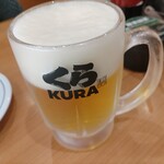 無添くら寿司 - ドリンク写真:生ビール