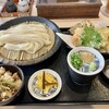 本格手打うどん 大河 - 初春のめちゃ旨やさい天セット