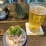 WAIWAI ASIAN FOOD MARKET - 生春巻きハーフサイズとシンハー生ビール