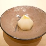 新ばし 星野 - 「煮物」蕪 2020年10月