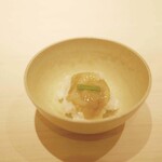新ばし 星野 - 「凌ぎ」このわた飯蒸し 2020年10月