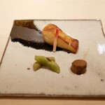 新ばし 星野 - 「焼物」真魚鰹の幽庵焼き 2020年10月