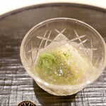 新ばし 星野 - 「酢物」山菜のゼリー仕立て 2021年5月
