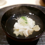 新ばし 星野 - 「椀物」虎魚（おこぜ）の丸仕立て 2021年5月