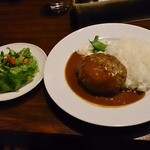 Roti - ハンバーグランチ（デミソース）850円