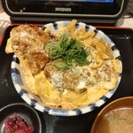 極楽湯 - 熟成プレミアムカツ丼¥1,070
