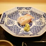 新ばし 星野 - 「造り」明石の鯛 2023年2月